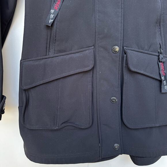Canada Weathergear Black Patch Softshell Jacket Medium - Picture 8 of 11